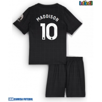 Camisa de Futebol Tottenham Hotspur James Maddison #10 Equipamento Secundário Infantil 2025-26 Manga Curta (+ Calças curtas)